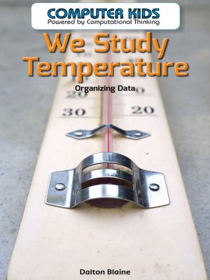 cover image of We Study Temperature